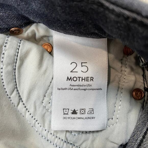 Mother The Looker Sacred Slit In Best Kept Secret Jeans Women's 25 - Picture 9 of 11